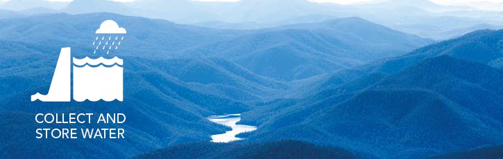 Cotter catchment near corin dam 