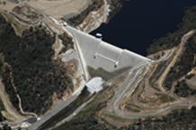  Enlarged Cotter Dam Aerial 2013