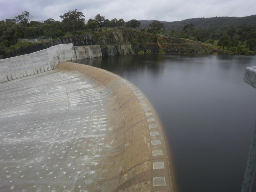 Googong Dam Spillway Dec 2010