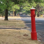 Red Fire Hydrant 