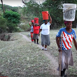 Carrying water in eSwatini