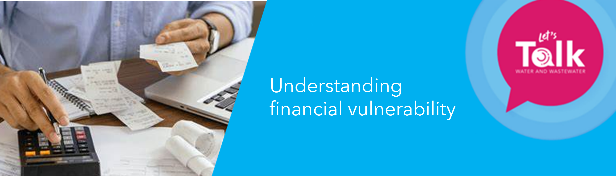 Banner that reads: Understanding financial vulnerability