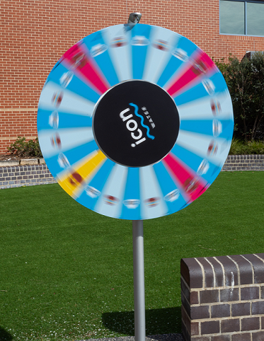 Icon Water prize wheel