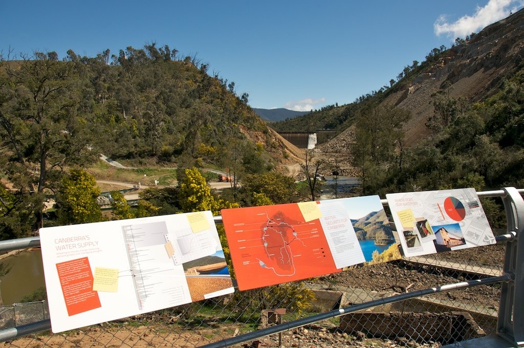 Cotter dam lookout