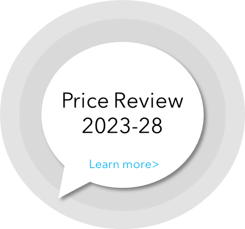 Button that reads: Price review 2023-28